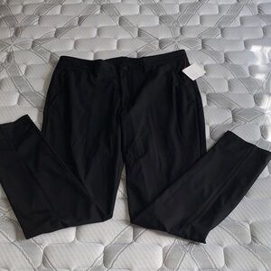 Reebok Men's Black Dress Pants - Modern Straight